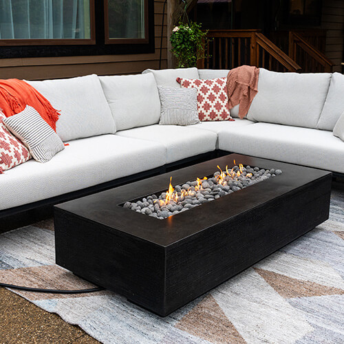 The FlameCraft Zen Gas Fire Pit